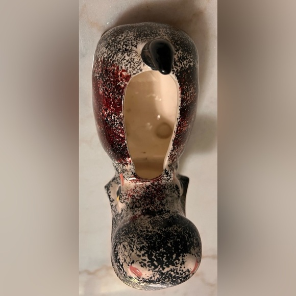 Rare Midcentury Modern Ceramic Pottery Hippopotamus Planter Made In Japan MCM - Picture 4 of 9